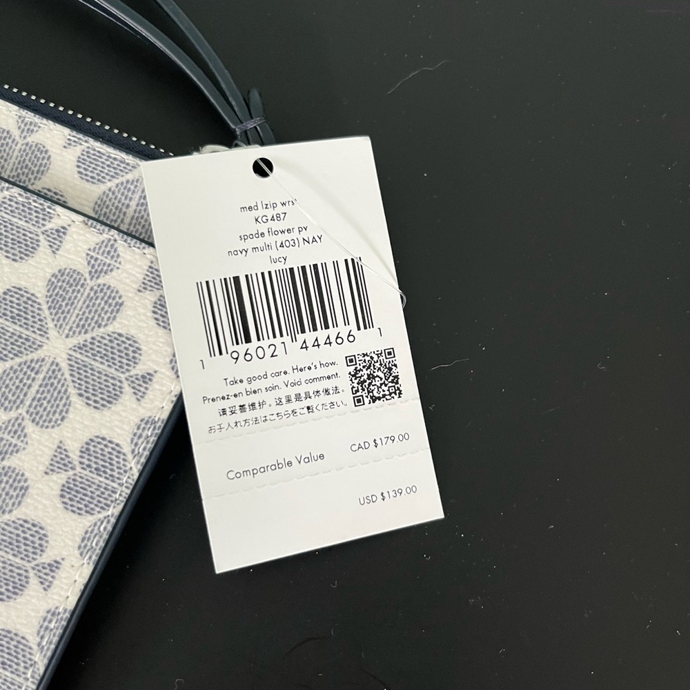 Kate Spade Floral Wristlet Clutch - Picture 4 of 5